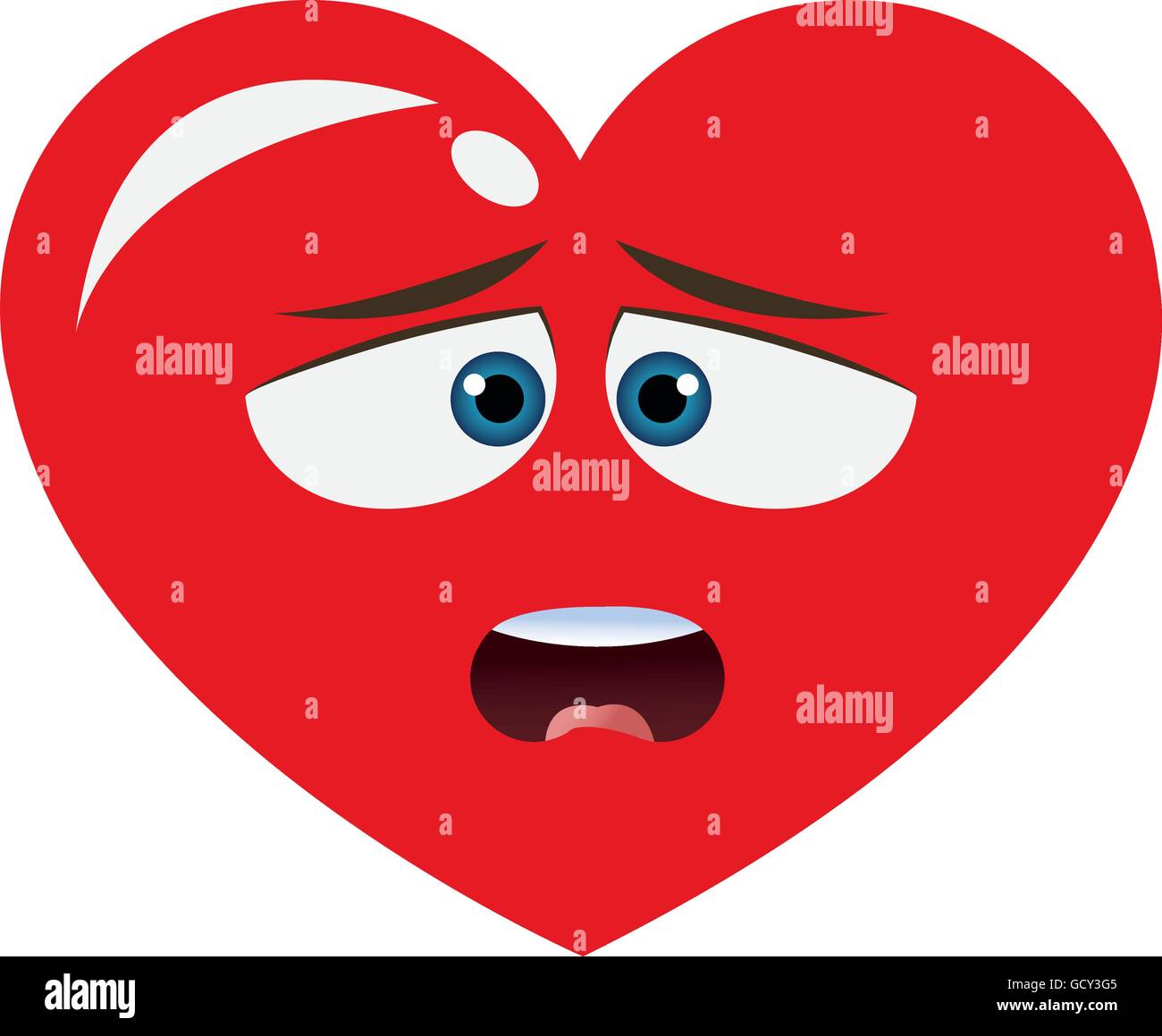 dislike heart cartoon icon Stock Vector Image & Art - Alamy