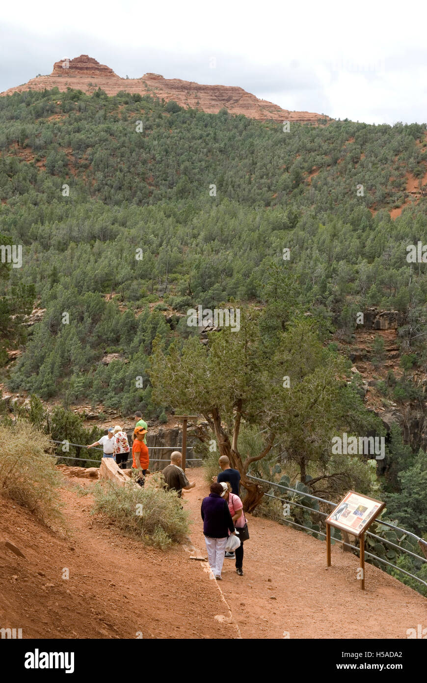 Midgley Bridge Sedona Arizona Usa Stock Photo Alamy