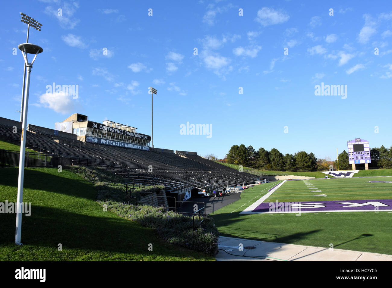 Perkins Football Stadium at University of Wisconsin Whitewater