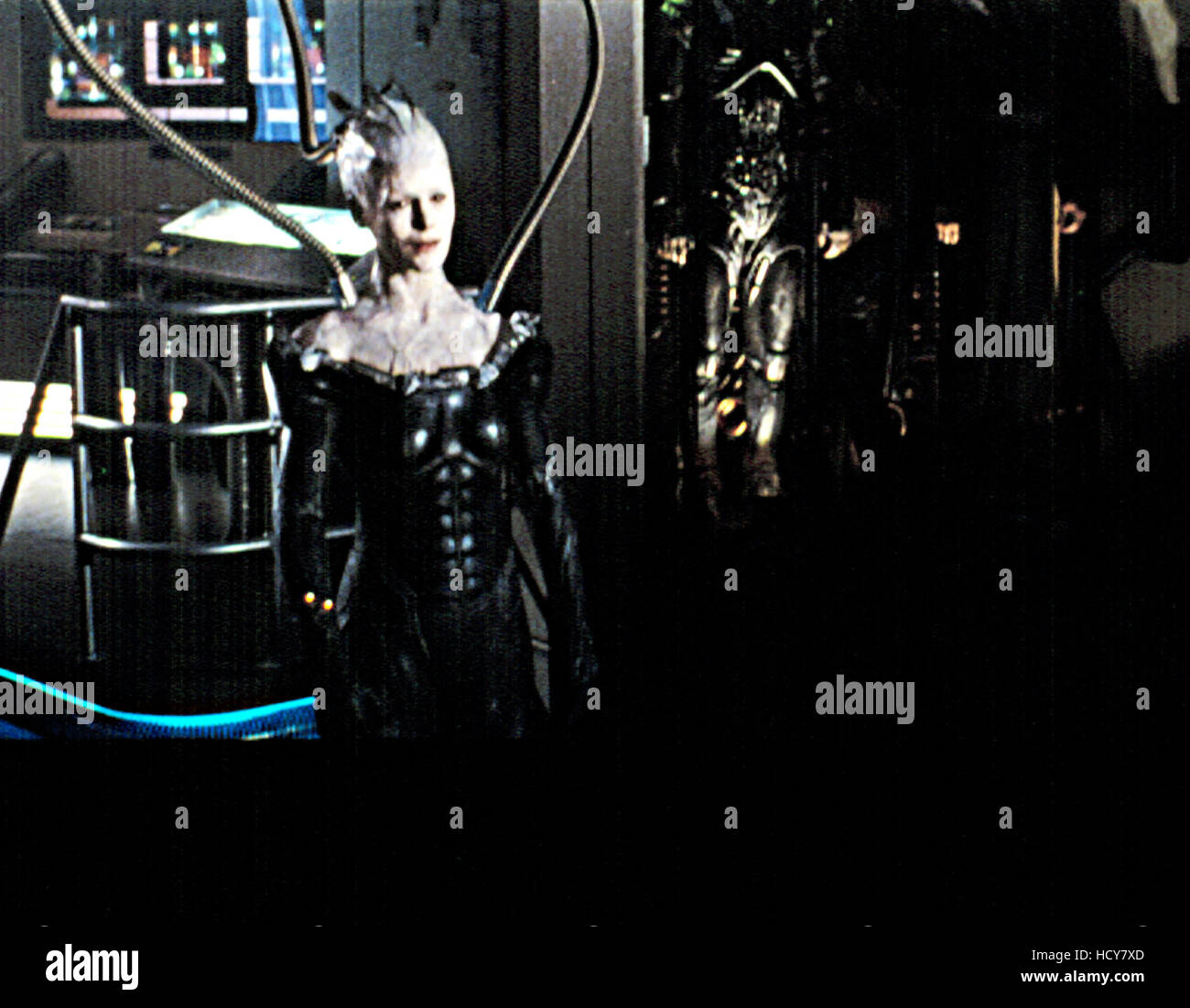 Star Trek First Contact Alice Krige As The Borg Queen Attaches Her