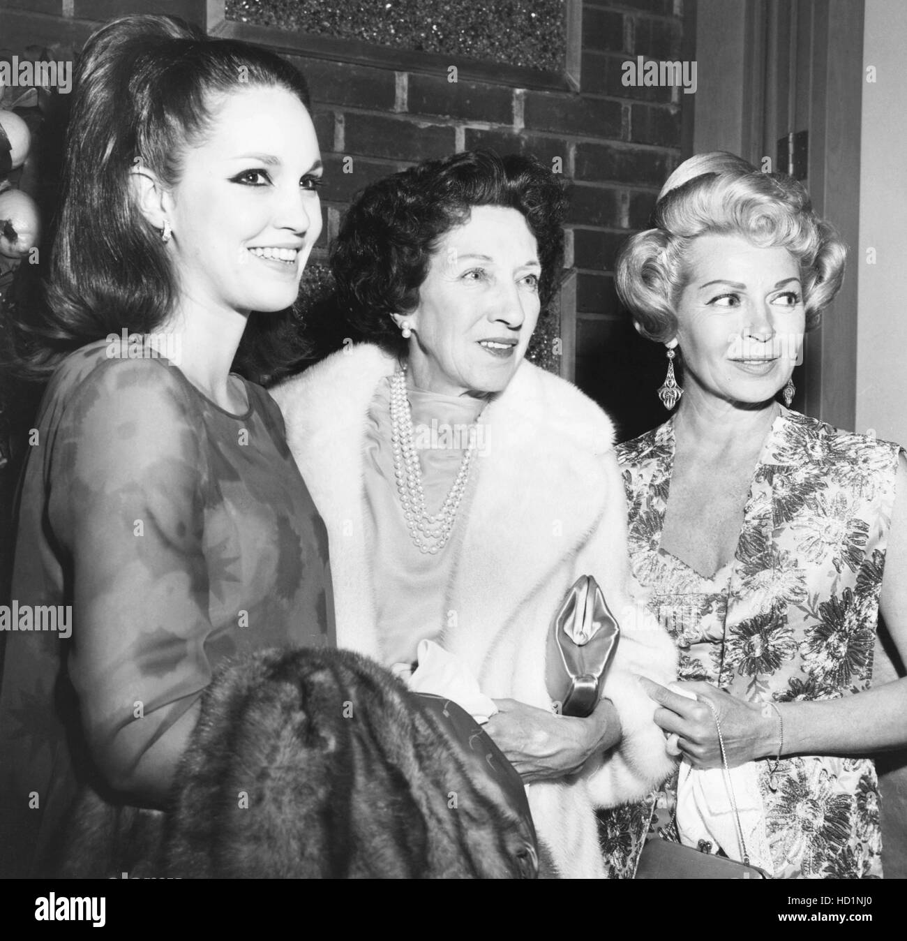 Lana Turner (right) with daughter Cheryl Crane (left) and mother ...