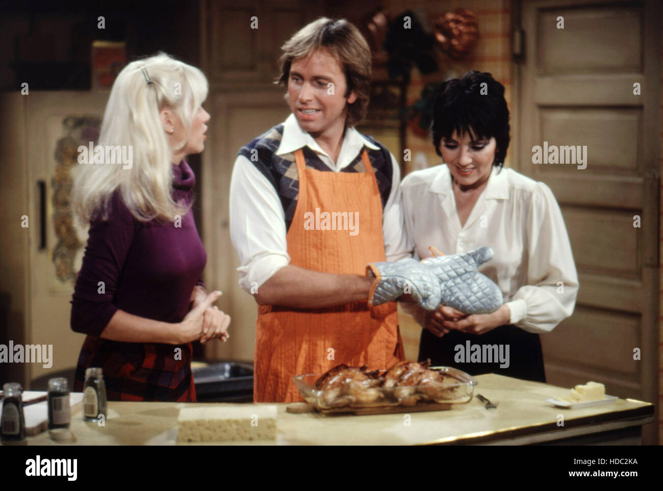 Threes Company From Left Suzanne Somers John Ritter Joyce Dewitt