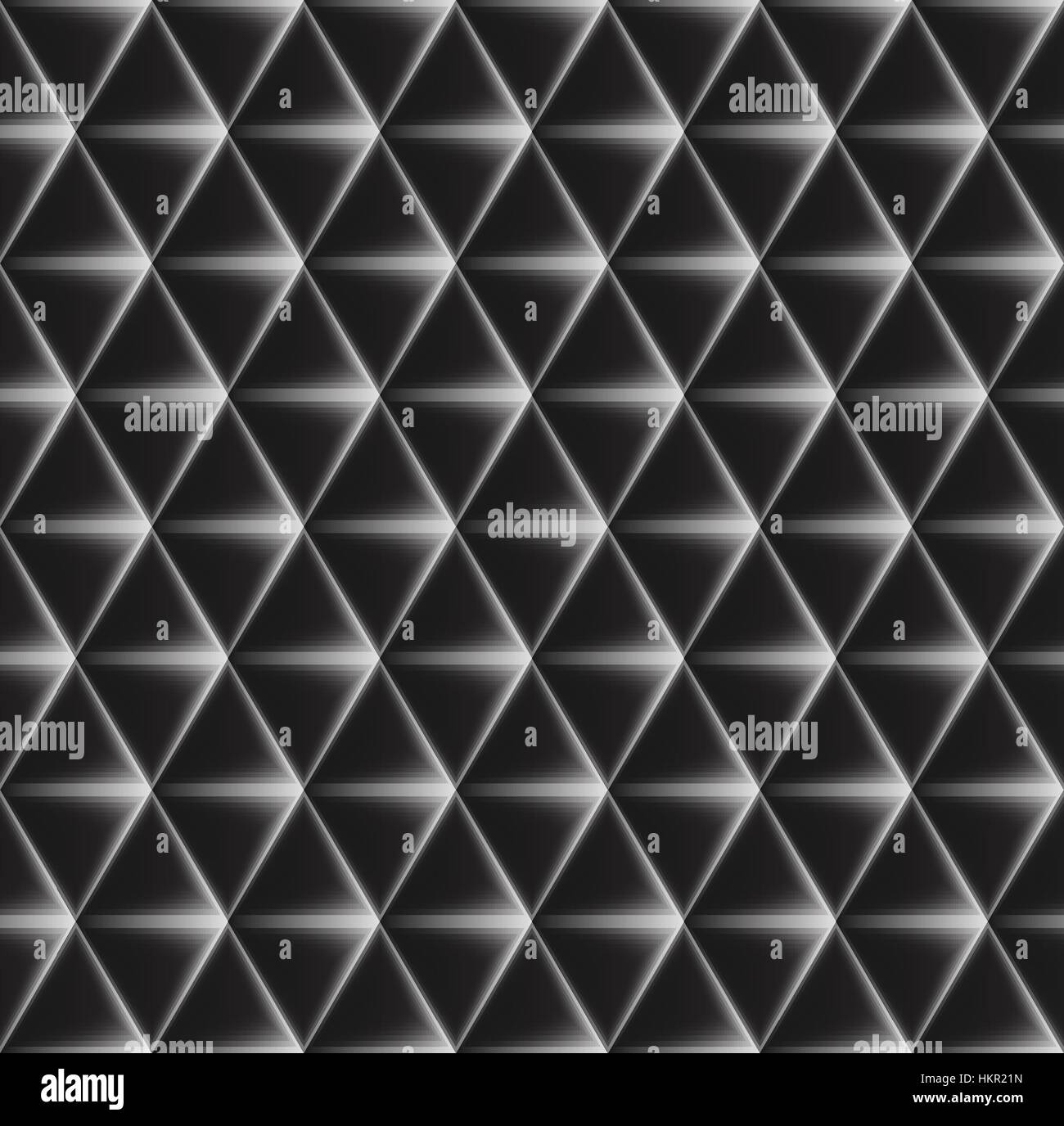 Vector seamless pattern of concave triangles with glowing edges Stock ...