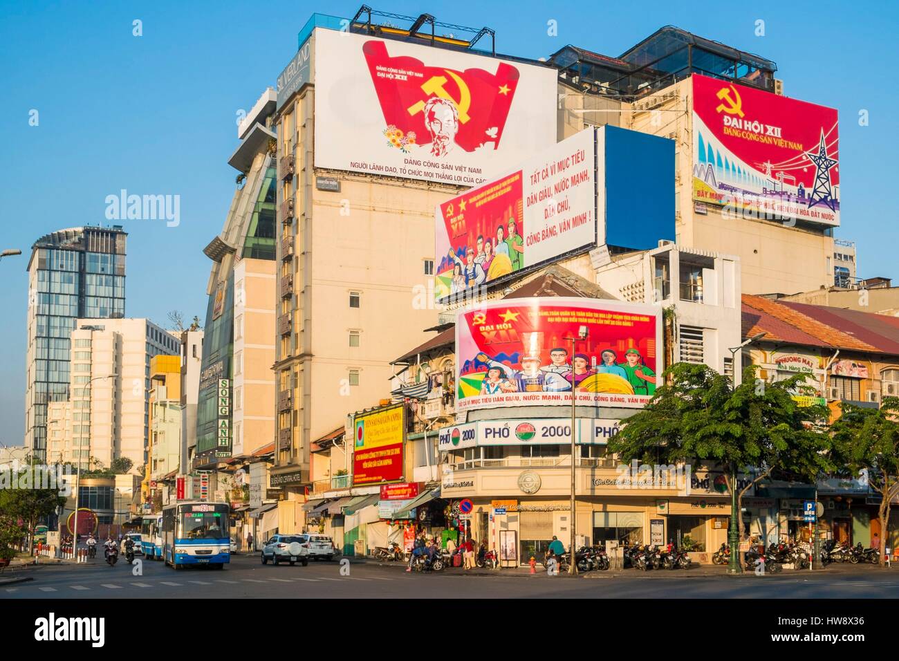 Vietnam, Ho Chi Minh City (Saigon), District 1 Stock Photo - Alamy