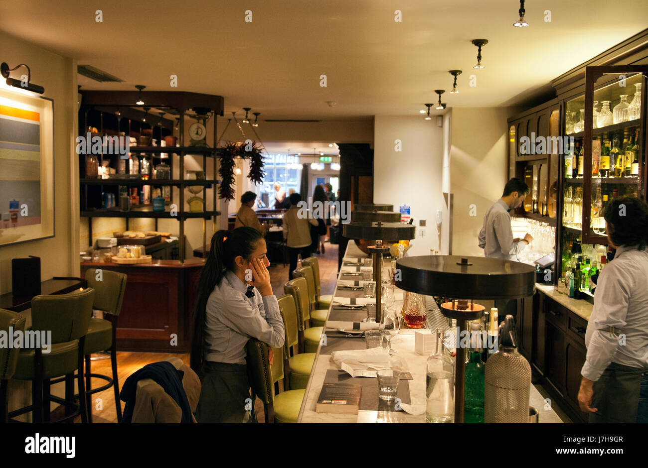 Cafe Murano in Covent Garden - London UK Stock Photo - Alamy