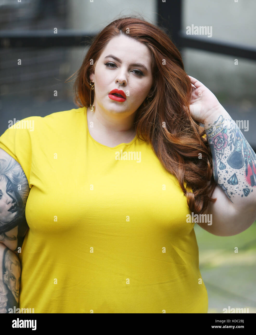 Tess Holliday outside ITV Studios Featuring: Tess Holliday Where ...