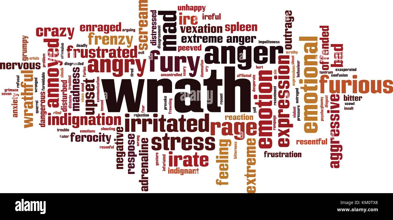 wrath-word-cloud-concept-vector-illustration-stock-vector-image-art-alamy