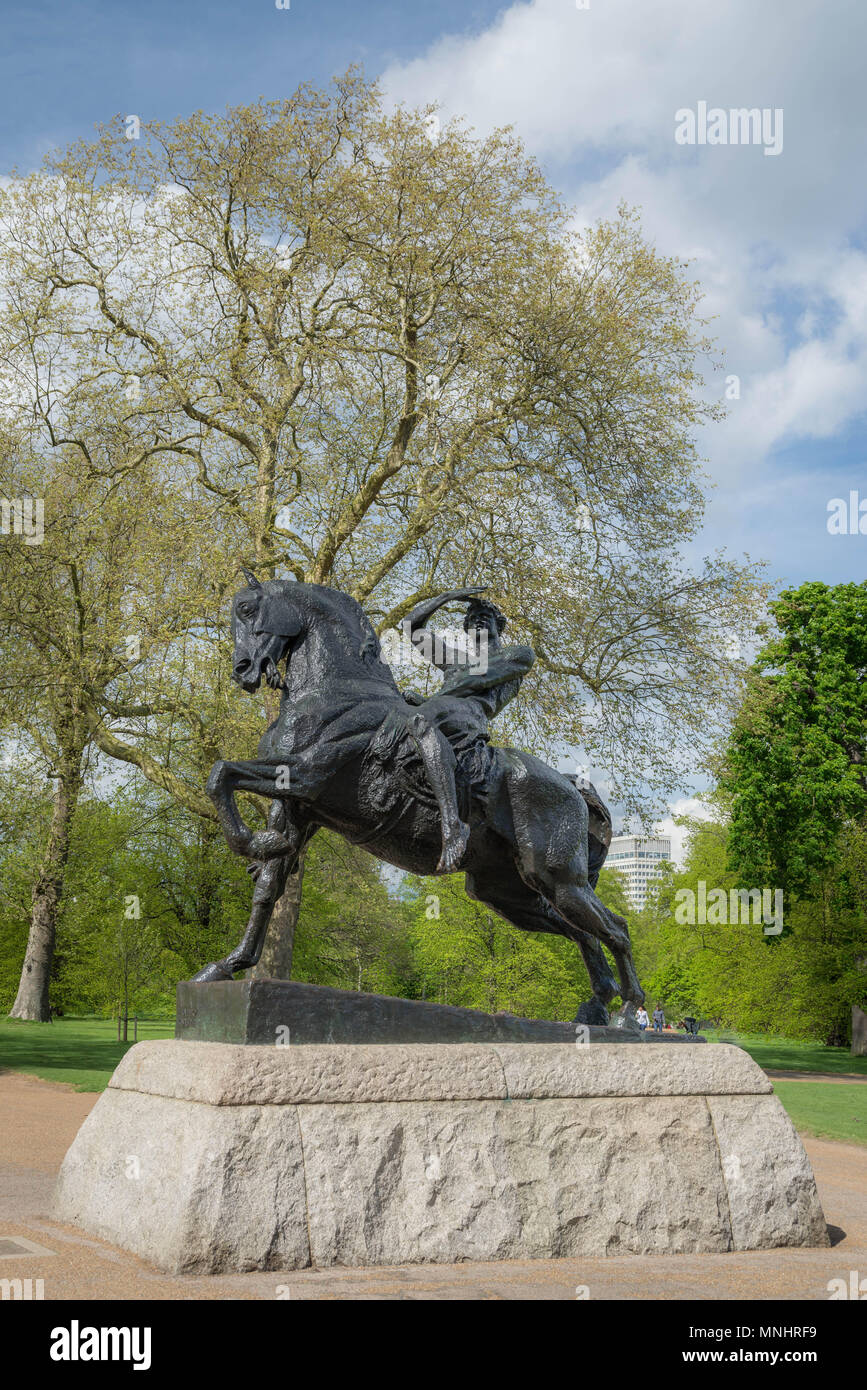 Physical Energy Statue in Kensington Gardens Stock Photo - Alamy