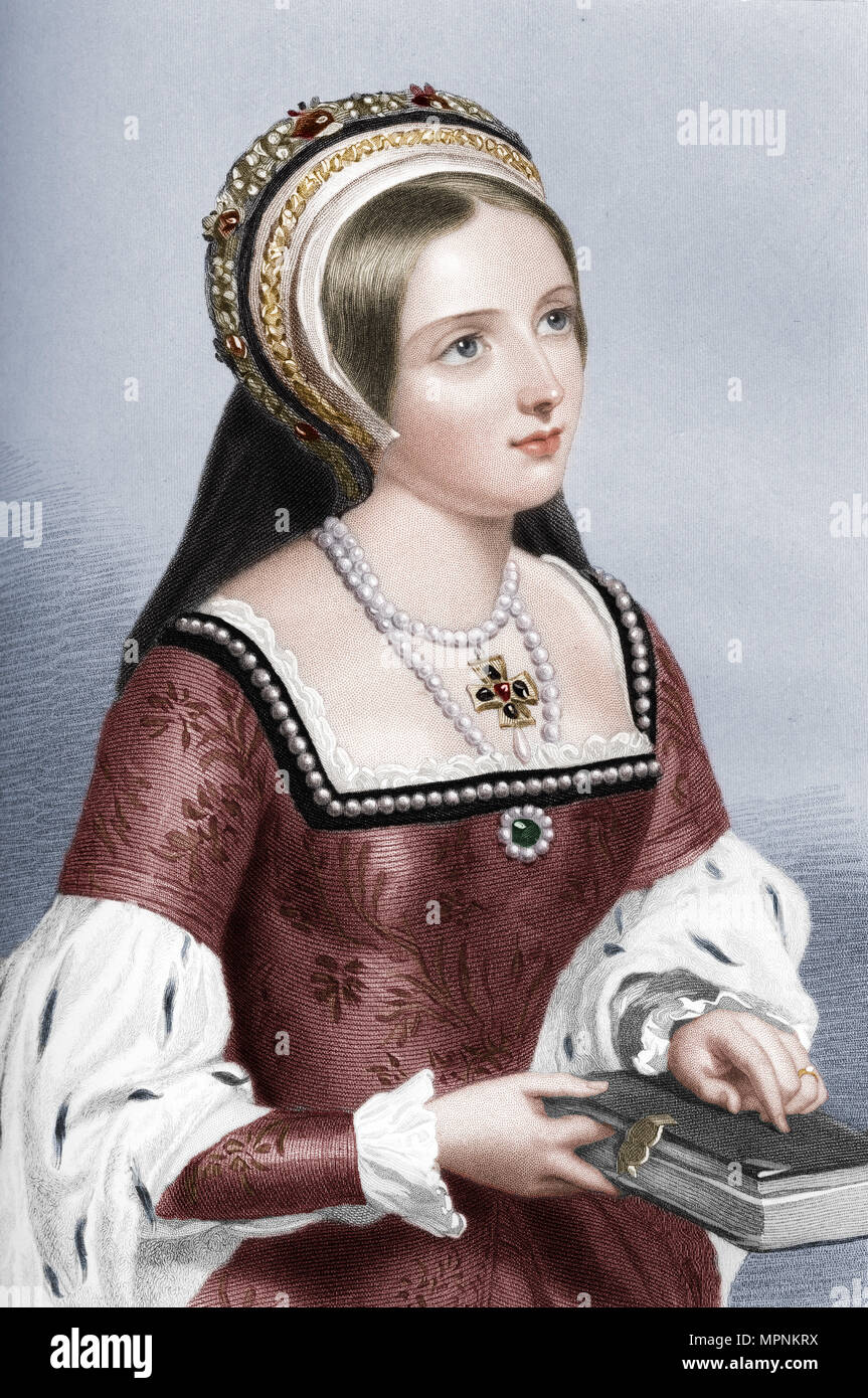 Catherine Parr 1512 1548 The Sixth Wife Of King Henry Viii 1851 Artist William Henry Mote 6209