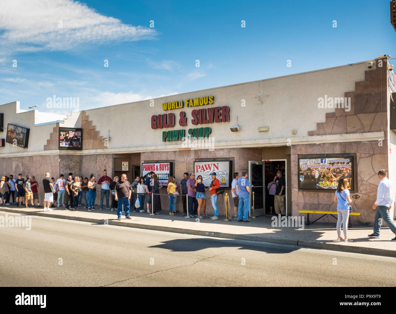 The Gold and Silver Pawn Shop of TV's Pawn Stars fame in Las Vegas, Nevada,  USA Stock Photo - Alamy