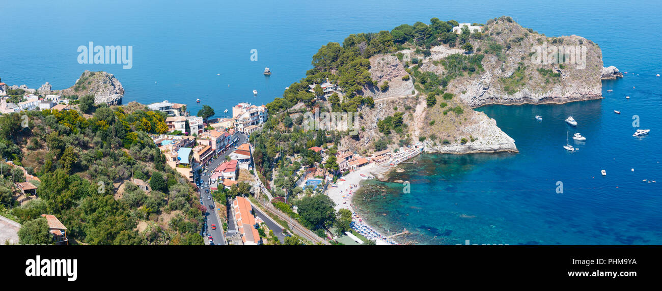 Taormina Grotta Azura, Sicily Stock Photo - Alamy