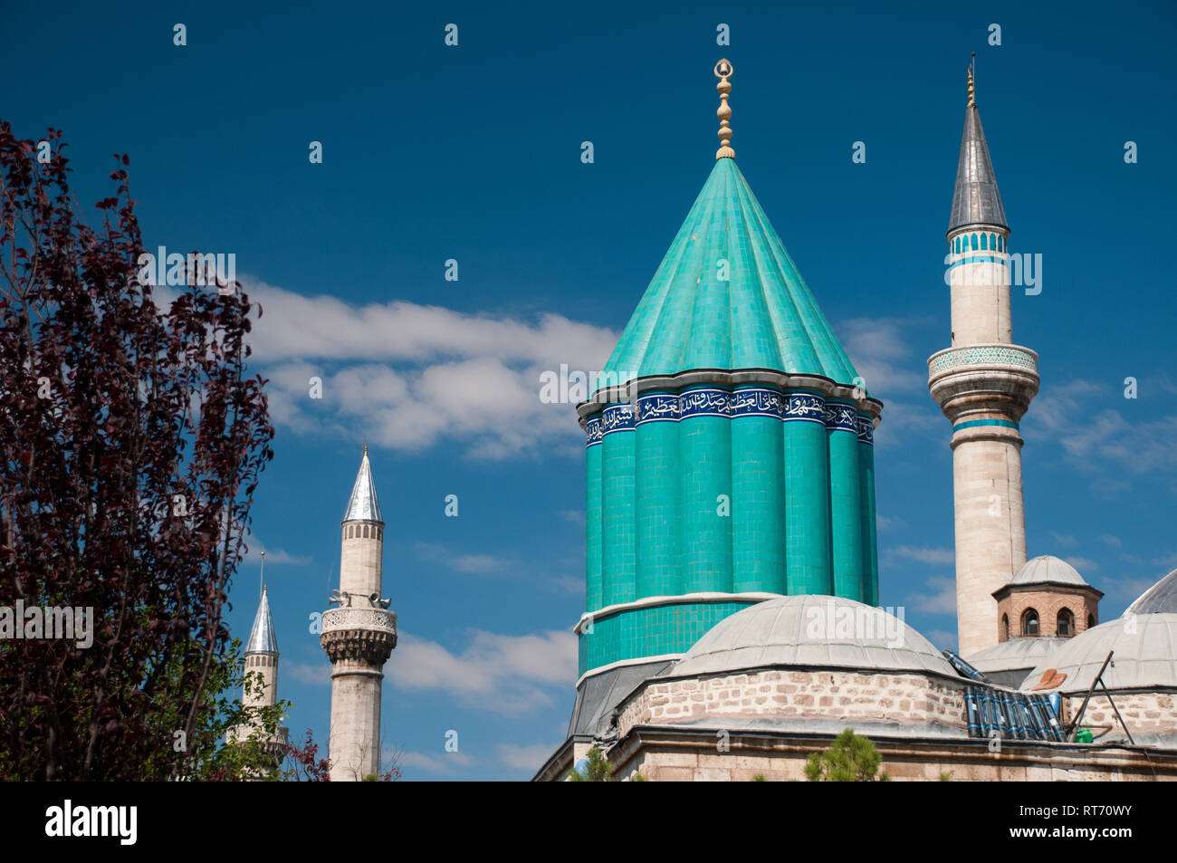 Asia, Turkey, Anatolia, Konya, Mevlana museum Stock Photo - Alamy